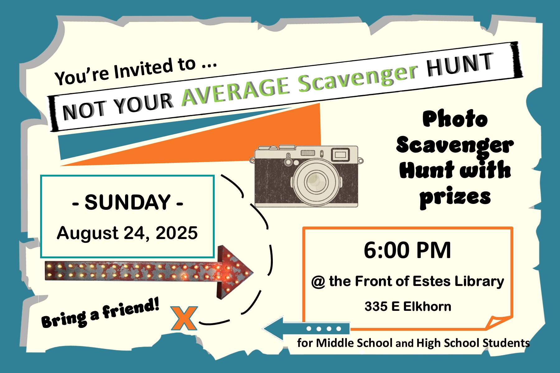 Ad for Photo Hunt 2025